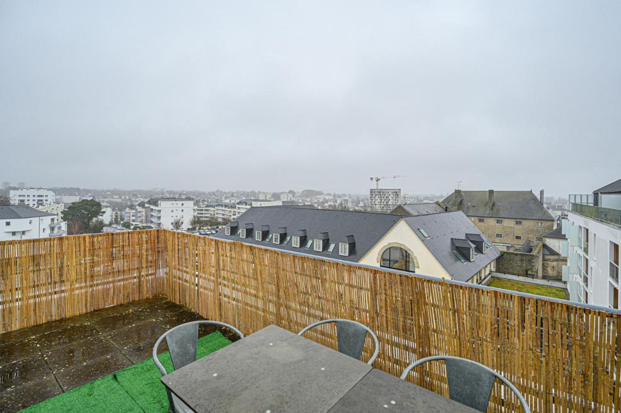 Le City-Break - T3 En Centre-Ville Avec Un Parking Securise Vannes Esterno foto